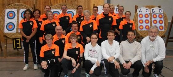Les archers du club au championnat du Gers 2017 à Auch